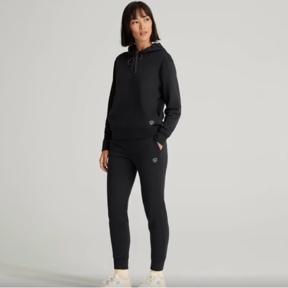 Allbirds Women’s The R&R Hoodie Natural Black Medium - Picture 5 of 16
